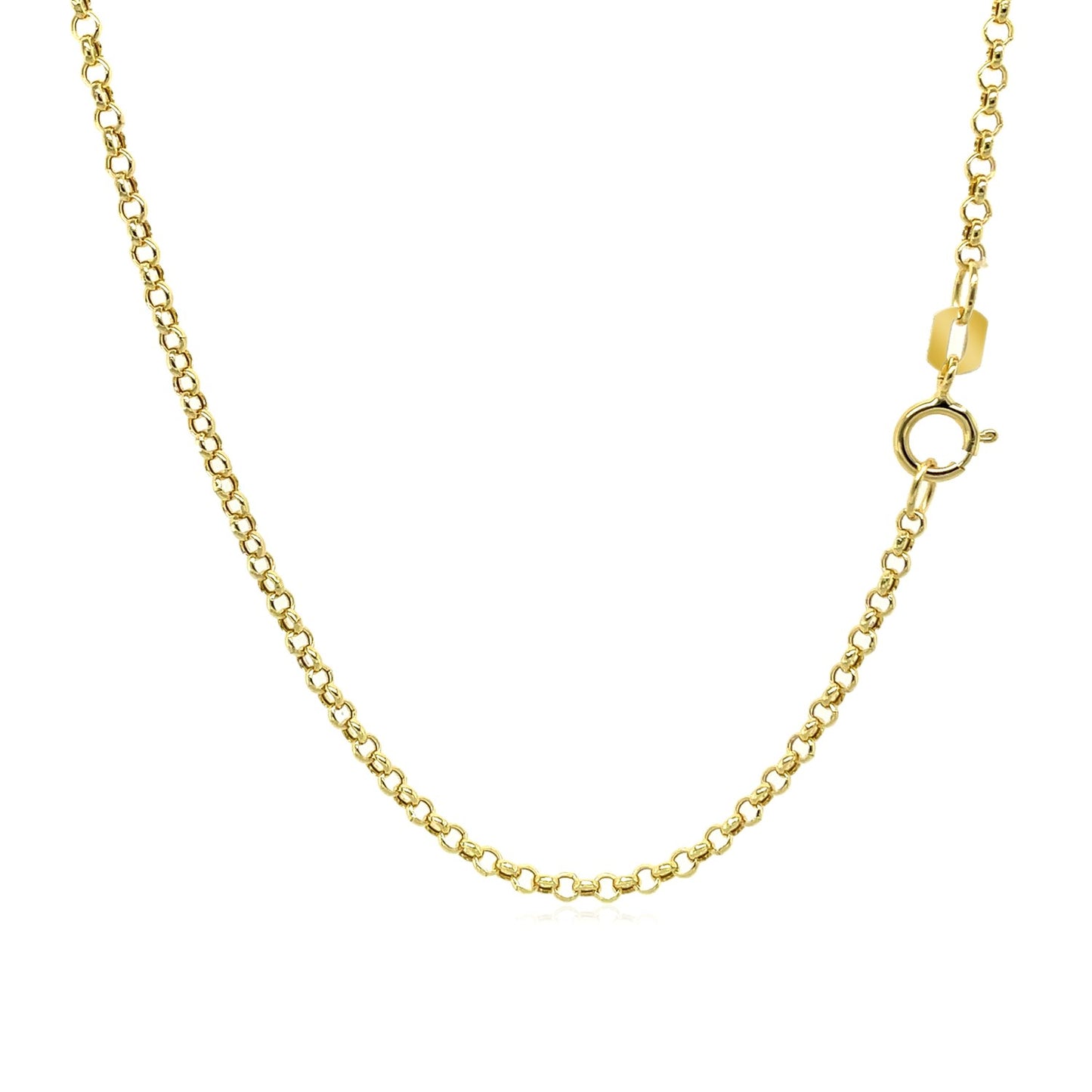 10k Yellow Gold Rolo Chain (1.90 mm)