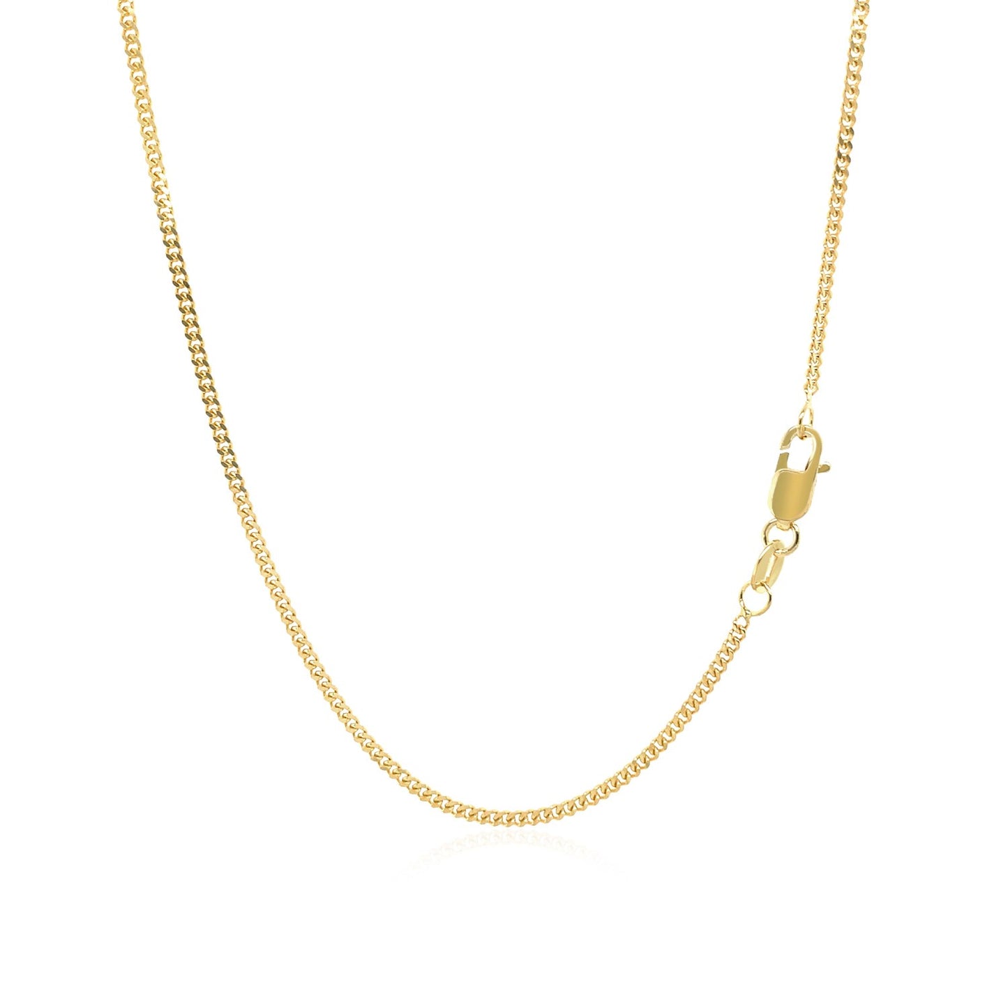 14k Yellow Gold Gourmette Chain (1.40 mm)