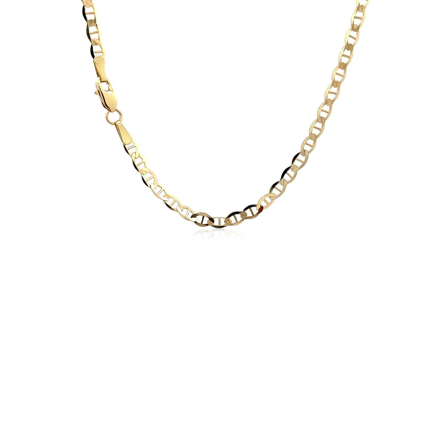 10k Yellow Gold Mariner Link Chain (3.20 mm)