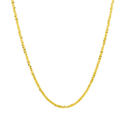 10k Yellow Gold Sparkle Chain 1.50 mm)