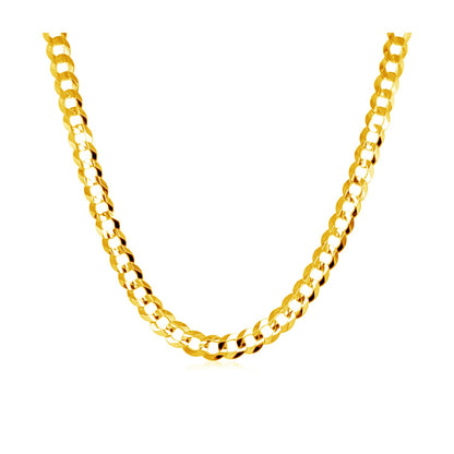 10k Yellow Gold Curb Chain (3.60 mm)