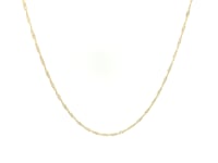14k Yellow Gold Singapore Chain 0.8mm (0.81 mm)