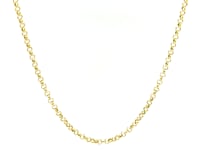 14k Yellow Gold Rolo Chain (1.90 mm)