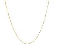 10k Yellow Gold Classic Box Chain (0.45 mm)