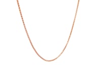 14k Rose Gold Adjustable Popcorn Chain (1.30 mm)