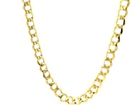 10k Yellow Gold Curb Chain (6.20 mm)