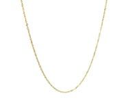 10k Yellow Gold Singapore Chain 0.8mm (0.80 mm)