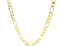 10k Yellow Gold Lite Figaro Chain (5.60 mm)