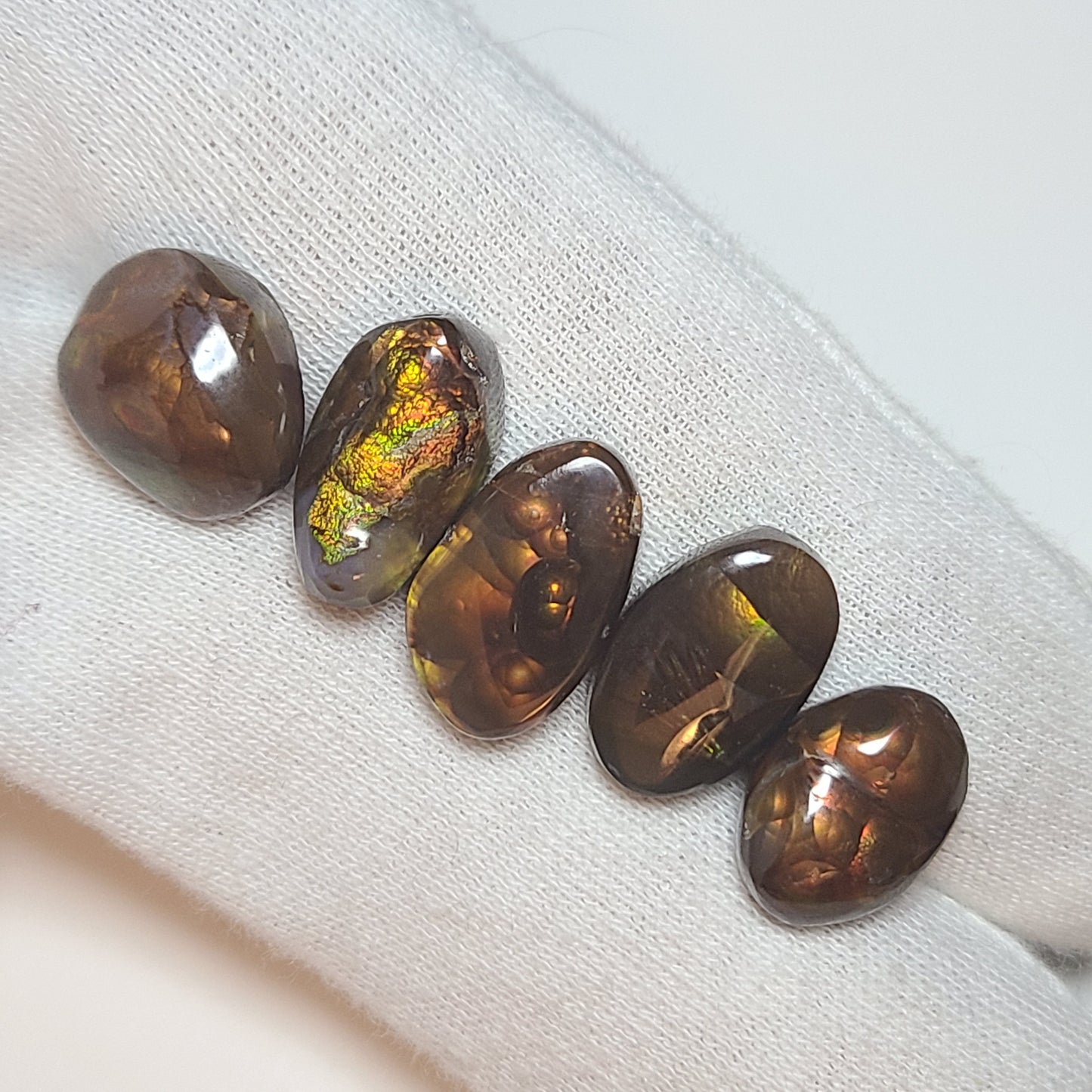 40.83 Ct Mexican Fire Agate Lot | Northern Gem Supply