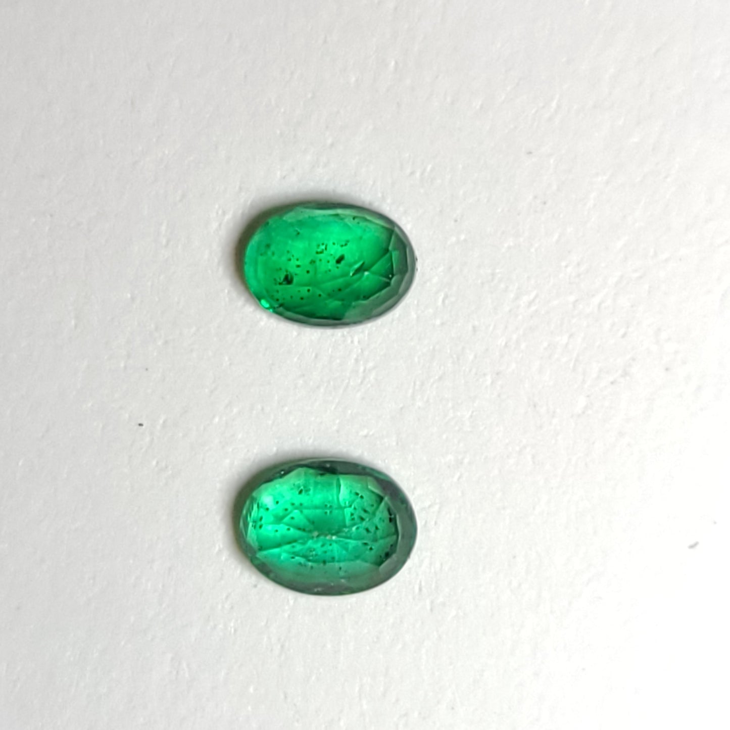 0.33 Ct Natural Colombian Emerald Pair | Northern Gem Supply