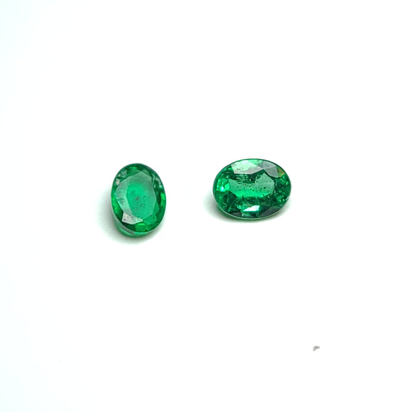 0.33 Ct Natural Colombian Emerald Pair | Northern Gem Supply