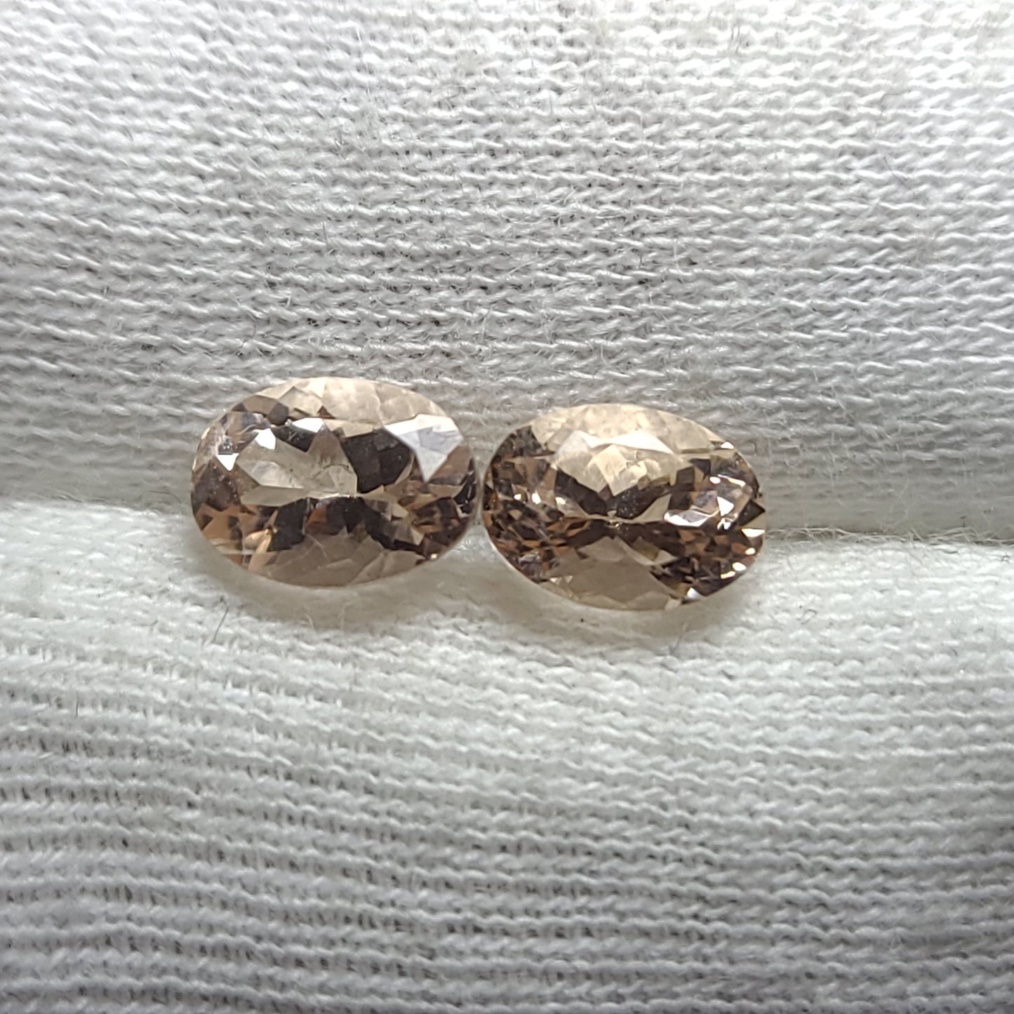 1.67 Ct Morganite Pair | Northern Gem Supply