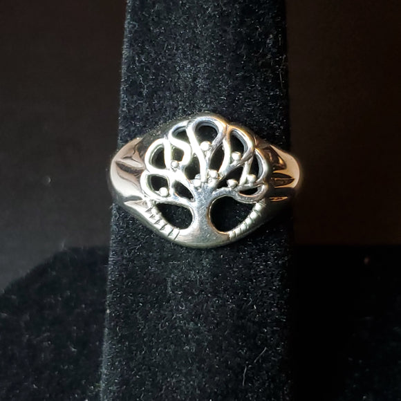 .925 Sterling Silver Tree Of Life Ring | Northern Gem Supply